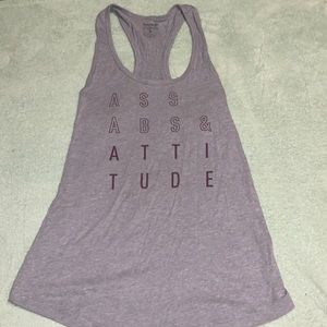 Reebok graphic workout tank, size small